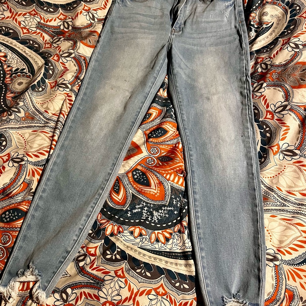 KanCan Light Ankle Jeans